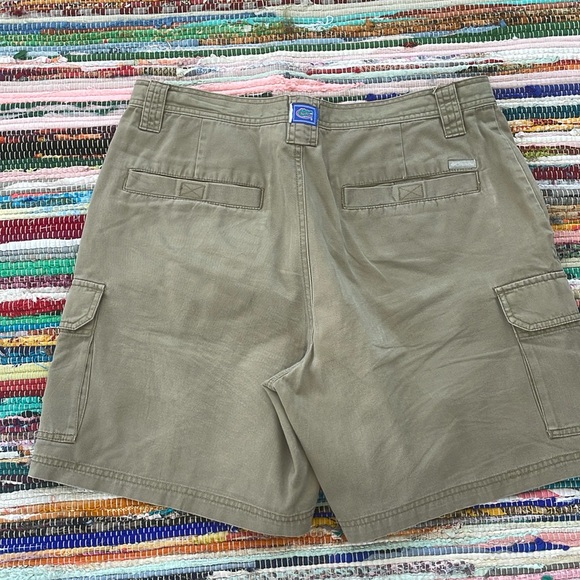 Columbia Gator 🐊 Khaki Cargo Shorts- #1918 - Picture 9 of 11